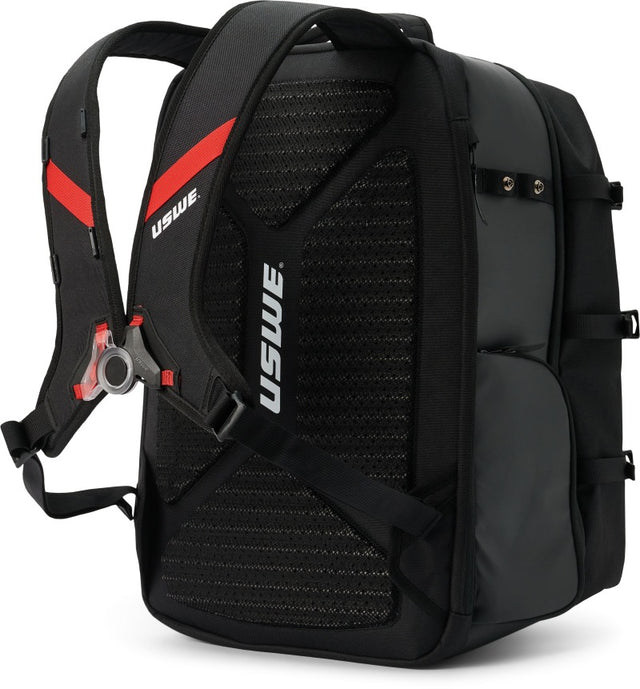USWE Buddy Athlete Gear Backpack 40L - Black/Red USWE Bags - Luggage & Travel  AXOPROS