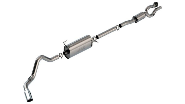 Borla 20-22 F-250/F-350 SUPER DUTY 7.3L V8 AT 2WD / 4WD / 4DR S-TYPE S Silver Tip Borla Catback  AXOPROS
