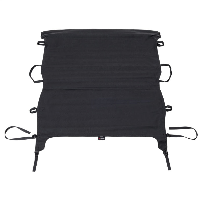 Rugged Ridge Savannah Brief Top Diamond Black 10-18 Jeep Wrangler JL 2-Door Rugged Ridge Soft Tops  AXOPROS
