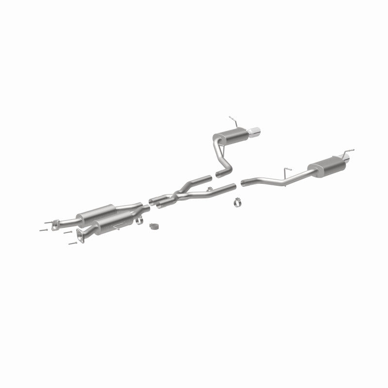 MagnaFlow 11-12 Dodge Durango V8 5.7L Dual Split Rear Exit Stainless Cat Back Performance Exhaust Magnaflow Catback  AXOPROS