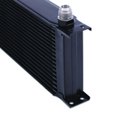Mishimoto Universal 19 Row Oil Cooler - Black Mishimoto Oil Coolers  AXOPROS