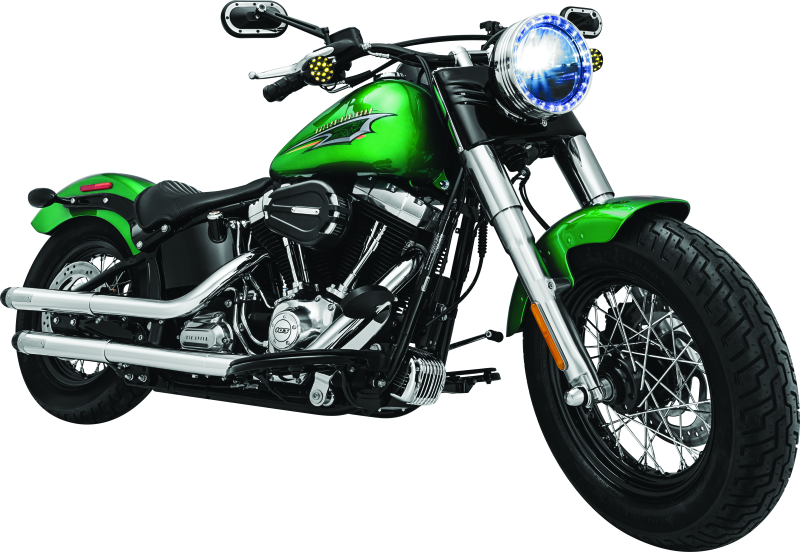 Kuryakyn Heavy Industry Mirrors Satin Black & Chrome Kuryakyn Rear View Mirrors  AXOPROS