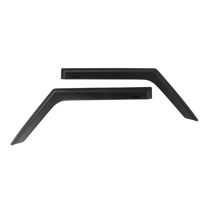 Rugged Ridge Window Visors Matte Black 18-19 2-Door Jeep Wrangler Rugged Ridge Wind Deflectors  AXOPROS