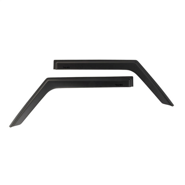 Rugged Ridge Window Visors Matte Black 18-19 2-Door Jeep Wrangler Rugged Ridge Wind Deflectors  AXOPROS