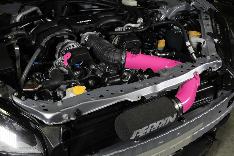 Perrin 22-23 Subaru BRZ/GR86 Cold Air Intake - Hyper Pink Perrin Performance Cold Air Intakes  AXOPROS