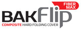 BAK 2024 Toyota Tacoma 5ft Bed BAKFlip Fibermax Bed Cover BAK Tonneau Covers - Hard Fold  AXOPROS