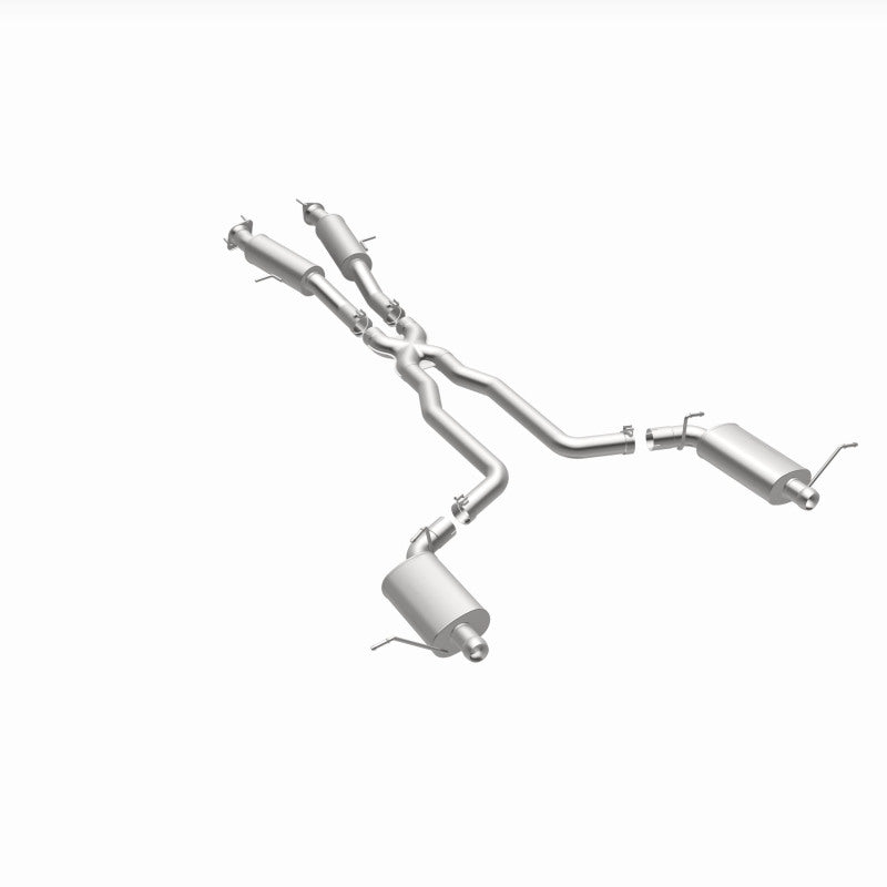 MagnaFlow 12 Jeep Grand Cherokee V8 6.4L Dual Split Rear Exit Stainless Cat Back Performance Exhaust Magnaflow Catback  AXOPROS