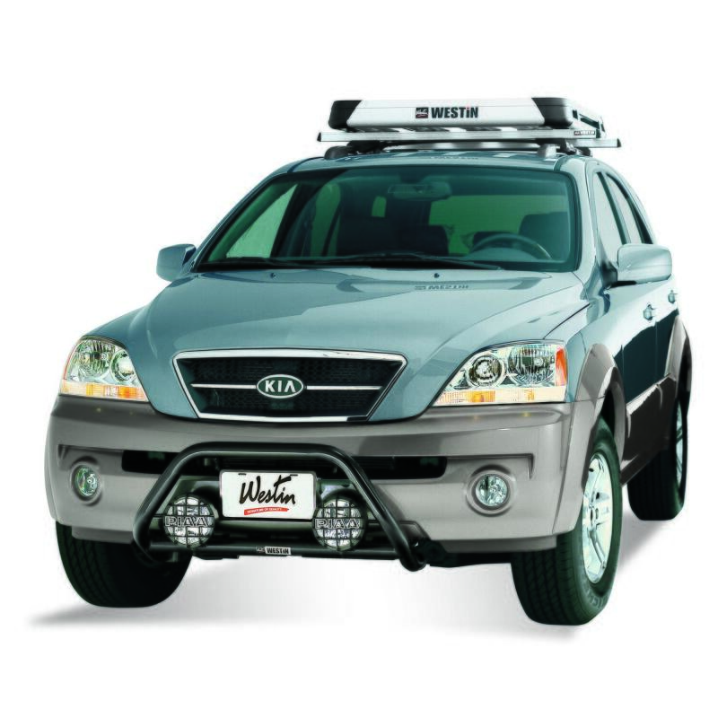 Westin Safari Light Bar Universal (10.75in mounting depth) - Black Westin Bull Bars  AXOPROS