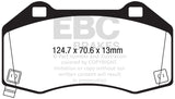 EBC 2016+ Mazda Miata MX-5 / 17-20 Fiat 124 Spider Abarth Yellowstuff Front Brake Pads EBC Brake Pads - Performance  AXOPROS