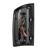 AlphaRex 07-08 Dodge Ram 1500/07-09 Dodge Ram 2500+3500 Luxx-Series LED Tail Lights (Pair) Black AlphaRex Tail Lights  AXOPROS