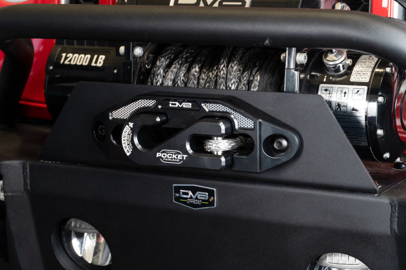 DV8 Offroad Pocket Fairlead For Synthetic Rope Winches DV8 Offroad Winch Kit  AXOPROS