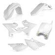 Cycra 15-22 Yamaha YZ125-250/X 5 PC. Replica Body Kit - White Cycra Plastics  AXOPROS
