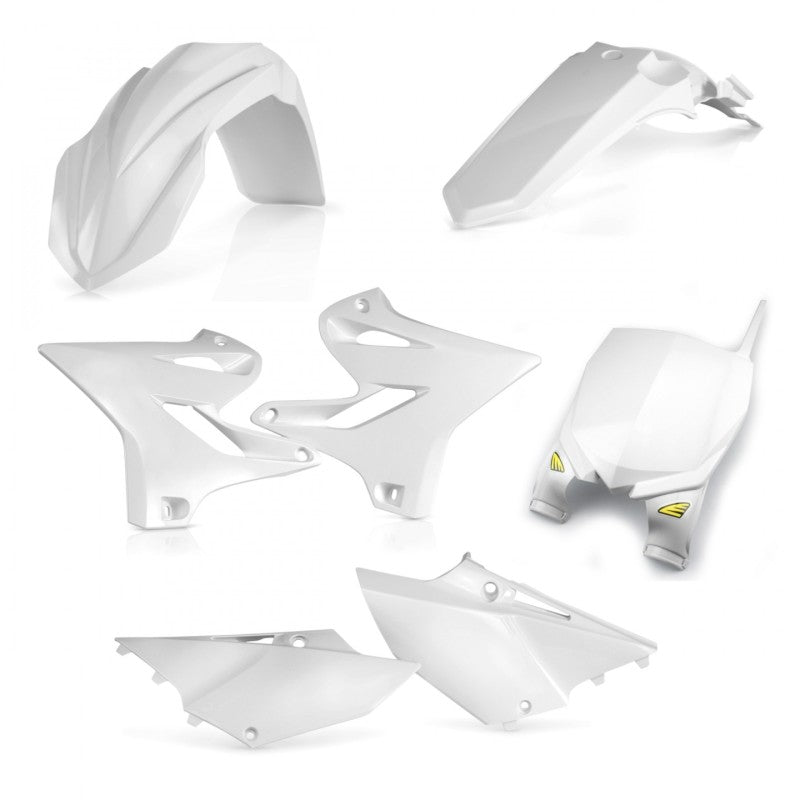 Cycra 15-22 Yamaha YZ125-250/X 5 PC. Replica Body Kit - White Cycra Plastics  AXOPROS