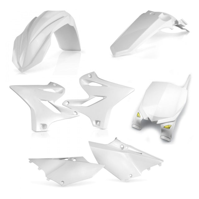 Cycra 15-22 Yamaha YZ125-250/X 5 PC. Replica Body Kit - White Cycra Plastics  AXOPROS