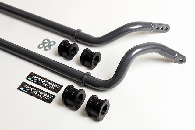 Progress Tech 14-19 Chevy Corvette C7 Front/Rear Sway Bar Kit(F 32mm Tub Non-Adj / R 33.3mm Tub Adj) Progress Technology Sway Bars  AXOPROS
