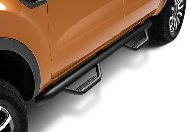N-Fab Nerf Step 2019 Ford Ranger Crew Cab - Tex. Black - Cab Length - 3in N-Fab Side Steps  AXOPROS
