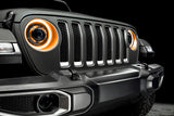 Oracle Jeep JL/Gladiator JT Oculus Bi-LED Projector Headlights - Amber/White Switchback SEE WARRANTY ORACLE Lighting Headlights  AXOPROS