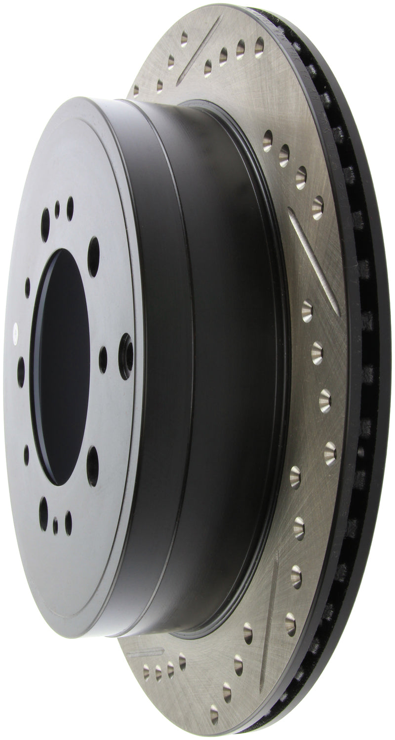 StopTech Slotted & Drilled Sport Brake Rotor Stoptech Brake Rotors - Slot & Drilled  AXOPROS
