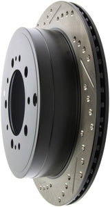 StopTech Slotted & Drilled Sport Brake Rotor Stoptech Brake Rotors - Slot & Drilled  AXOPROS