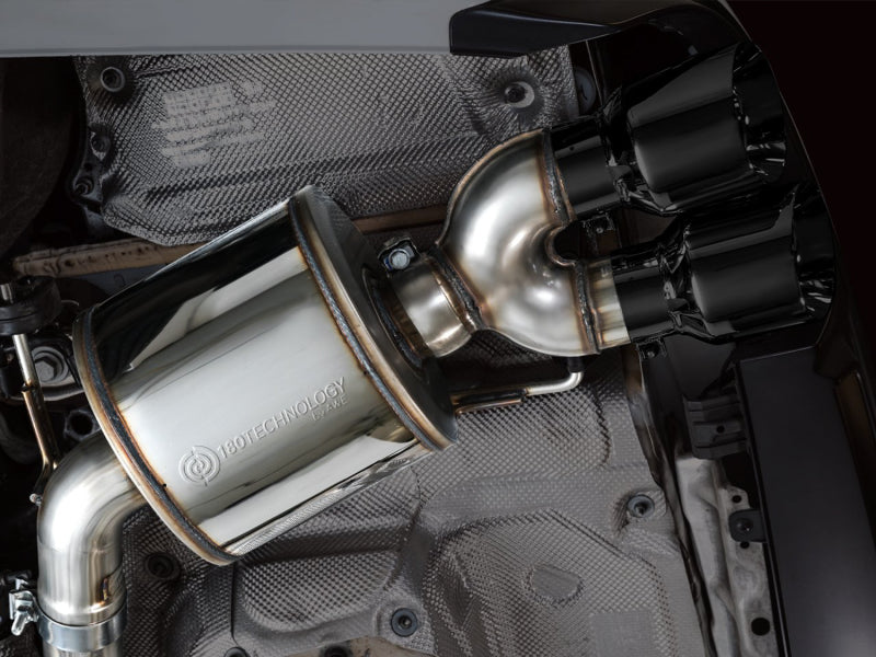 AWE Tuning 19-23 Audi C8 S6/S7 2.9T V6 AWD Touring Edition Exhaust - Diamond Black Tips AWE Tuning Catback  AXOPROS