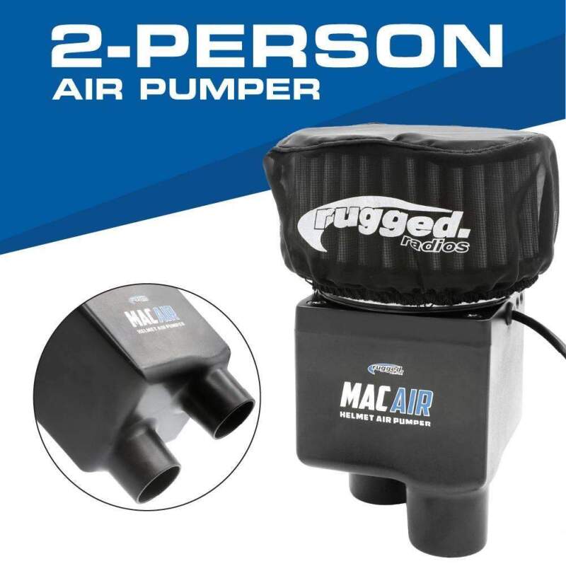 Rugged Radios MAC Air 2-Person Helmet Air Pumper (Pumper Only) Rugged Radios Radio Communications  AXOPROS