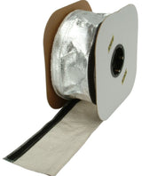 DEI Heat Shroud 2-1/2in x 50ft Spool - Aluminized Sleeving-Hook and Loop Edge DEI Thermal Wrap  AXOPROS