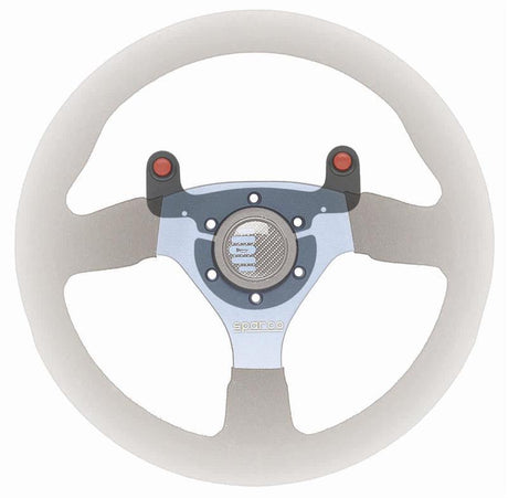 Sparco Push Button 2 Black SPARCO Steering Wheels  AXOPROS