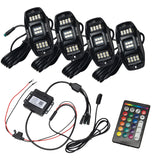 Oracle Underbody  RGB+W Wheel Well Rock Light Kit - 4 PCS - ColorSHIFT ORACLE Lighting Light Bars & Cubes  AXOPROS
