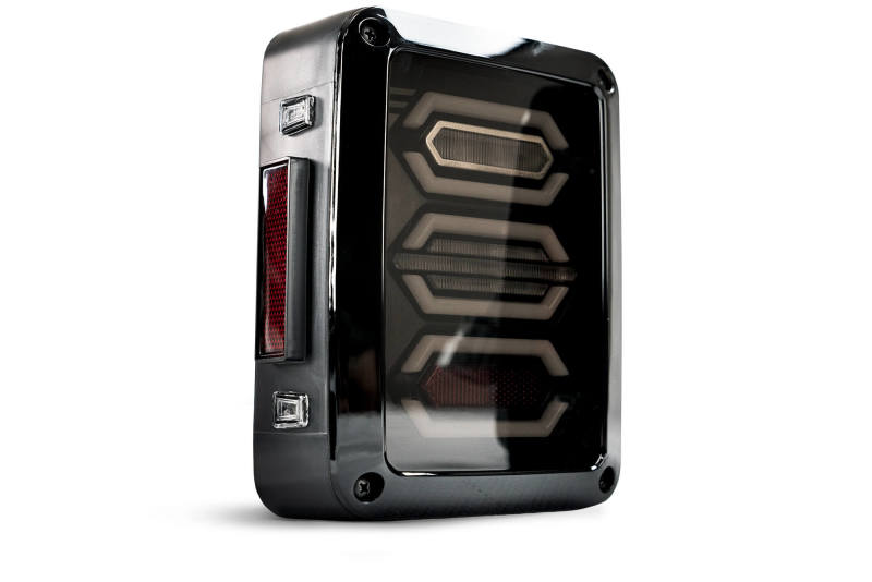DV8 Offroad 07-18 Jeep Wrangler JK Octagon LED Tail Light DV8 Offroad Tail Lights  AXOPROS