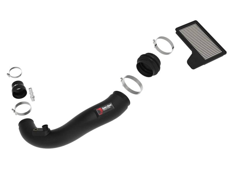 aFe Super Stock Induction System Pro Dry S Media 15-20 Ford Mustang L4-2.3L (t) aFe Cold Air Intakes  AXOPROS