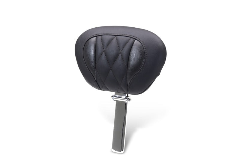 Mustang 23-25 Harley CVO Road Glide (ST) Super Touring Deluxe Diamond Driver Backrest Mustang Motorcycle Backrests  AXOPROS