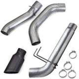 Banks Power 19-23 Dodge Ram Mega Cab 6.7L Cummins Monster Exhaust - SS Single Exhaust w/ Black Tip Banks Power Catback  AXOPROS