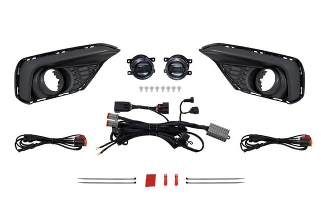Diode Dynamics 2024 Ford Mustang EcoBoost Elite Series Add-On Fog Lamp Kit  White Diode Dynamics Light Bars & Cubes  AXOPROS