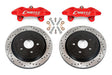 BMR 14-17 Chevrolet SS Brake Kit For 15in Conversion Drilled & Slotted Rotors Red Calipers BMR Suspension Brake Kits - Performance D&S  AXOPROS