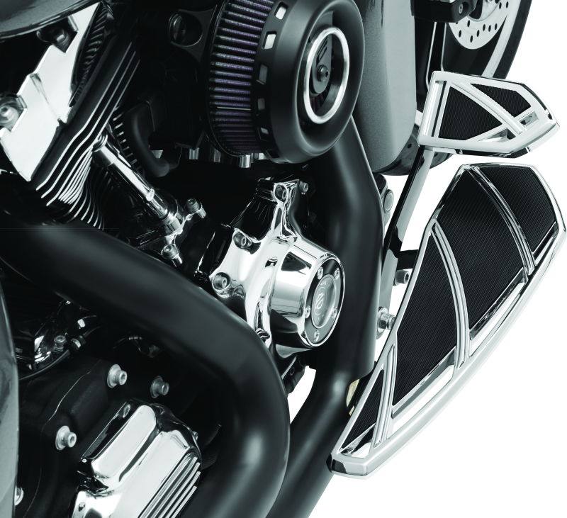 Kuryakyn Phantom Floorboards Chrome Kuryakyn Footpegs  AXOPROS
