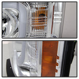 Spyder Chevy Silverado 1500 14-16 Projector Headlights Light Bar DRL Chrm PRO-YD-CS14-LBDRL-C SPYDER Headlights  AXOPROS