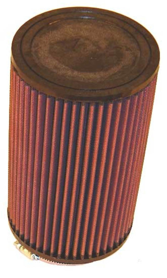 K&N Filter Universal Rubber Filter Round Straight 3.5in Flange ID x 5in OD x 8.5in H K&N Engineering Air Filters - Universal Fit  AXOPROS