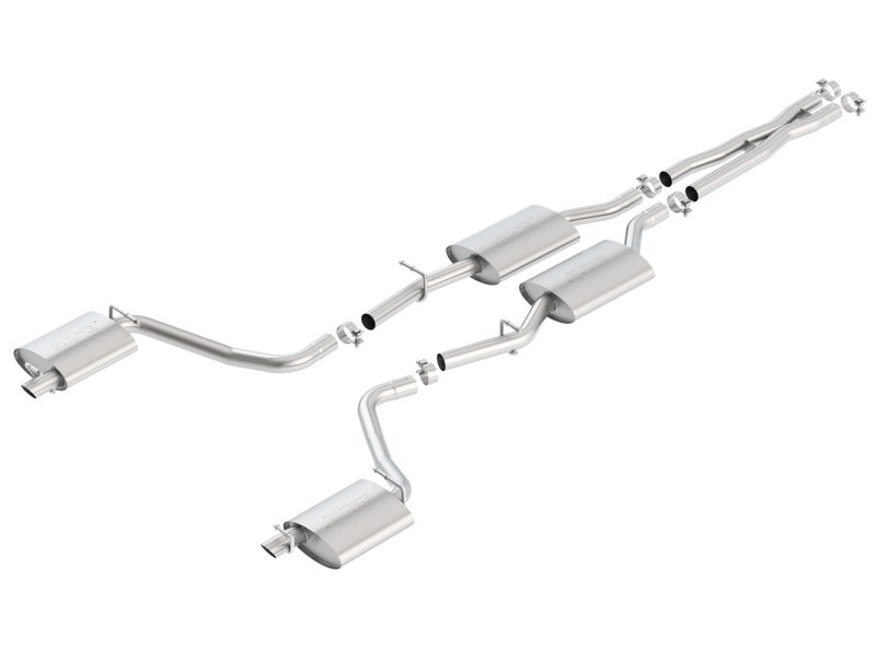 Borla 2015 Dodge Challenger 3.6L V6 S-TYPE Catback Exhaust No Tips Factory Valance Borla Catback  AXOPROS
