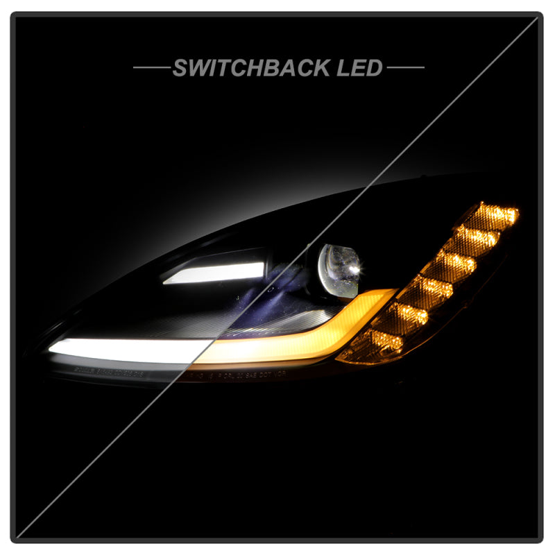 Spyder Apex Series 05-13 Chevrolet C6 Corvette Hi Powered LED Module Headlights SPYDER Headlights  AXOPROS