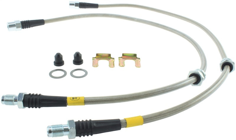StopTech 2012 BMW 335i Front SS Brake Lines Stoptech Brake Line Kits  AXOPROS