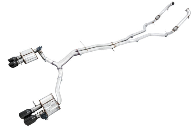 AWE Tuning Audi B9 S5 Sportback SwitchPath Exhaust - Non-Resonated (Black 102mm Tips) AWE Tuning Catback  AXOPROS