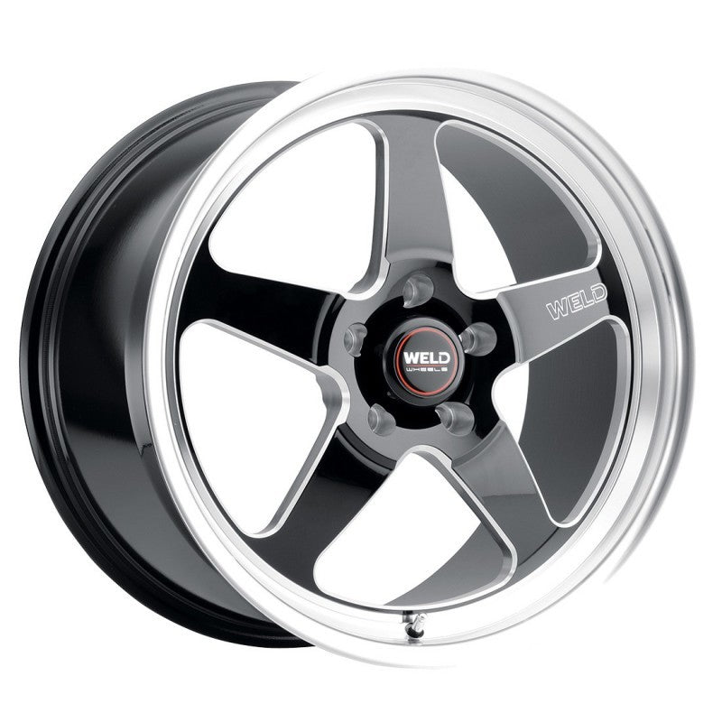 Weld S155 17x10 Ventura Drag 5x112 ET40 BS7.1 Gloss BLK MIL DIA 78.1 Weld Wheels - Cast  AXOPROS