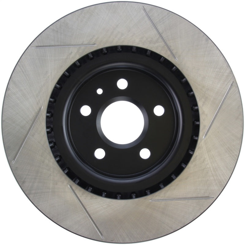 StopTech Power Slot 10 Camaro SS 8cyl / 09 Pontiac G8 GXP Front Right Slotted Rotor Stoptech Brake Rotors - Slotted  AXOPROS