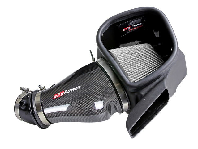 aFe Track Series Carbon Fiber Pro Dry S AIS - 2018 Jeep Grand Cherokee Trackhawk (WK2) V8-6.2L(SC) aFe Cold Air Intakes  AXOPROS