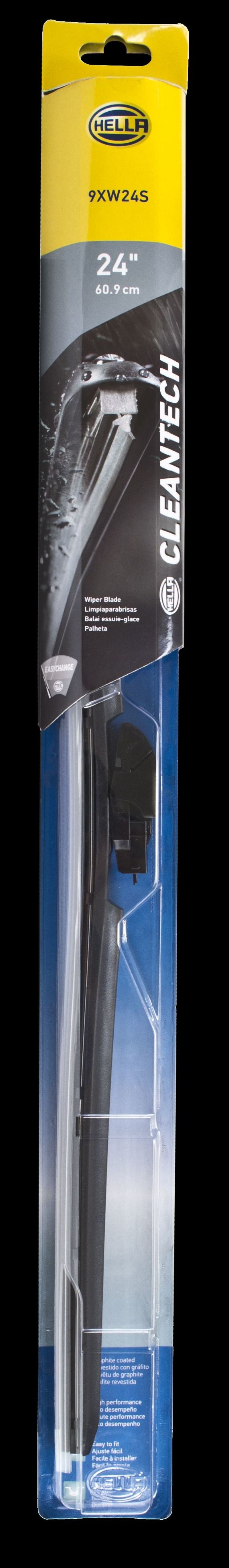 Hella Clean Tech Wiper Blade 24in - Single Hella Exterior Trim  AXOPROS
