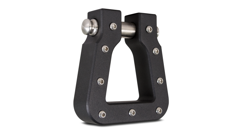 Body Armor 4x4 Mega D-Ring Black Single Body Armor 4x4 Tow Hooks  AXOPROS