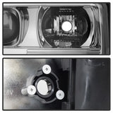Spyder GMC Sierra 1500/2500/3500 99-06 V2 Projector Headlights - DRL - Chrome PRO-YD-CDE00V2-LB-C SPYDER Headlights  AXOPROS