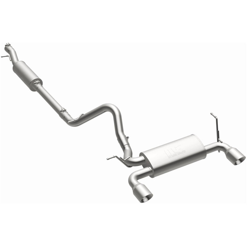MagnaFlow Cat-Back 12-16 Jeep Wrangler GT 3.6L V6 Black Tips Magnaflow Catback  AXOPROS