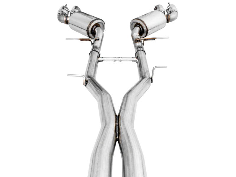 AWE Tuning 16-19 Chevy Camaro SS Non-Res Cat-Back Exhaust -Touring Edition (Quad Chrome Silver Tips) AWE Tuning Catback  AXOPROS