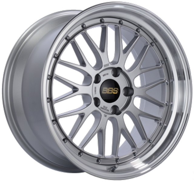 BBS LM 20x9.5 5x112 ET8 Diamond Silver Wheel 67mm PFS/Clip Required BBS Wheels - Forged  AXOPROS